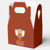 It's Game time! Fun Basketball theme Birthday Kids Bedankdoosjes (Geopend)