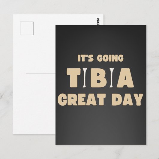 It's going tibia great day briefkaart (Voorkant / Achterkant)
