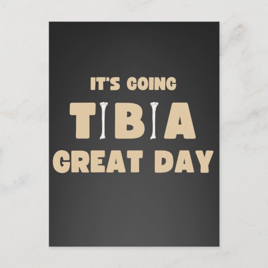 It's going tibia great day briefkaart (Voorkant)
