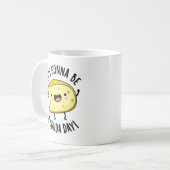 It's Gonna Be A Gouda Day Funny Cheese Pun  Koffiemok (Voorkant links)