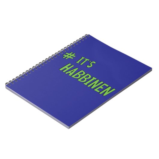#It's Habbenin Notitieboek (Linkerzijde)