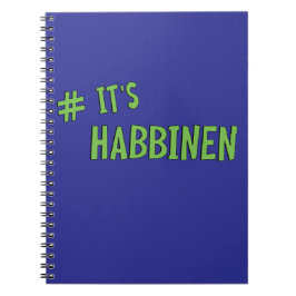 #It's Habbenin Notitieboek