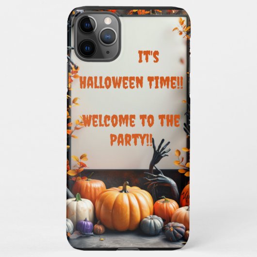 It's Halloween time Baby !!! iPhone Hoesje (Achterkant)