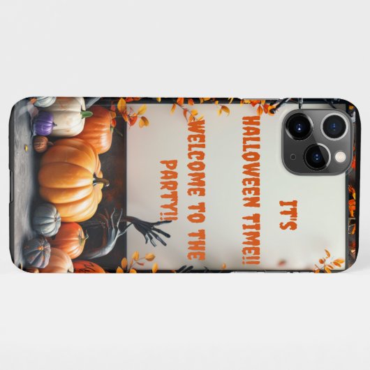 It's Halloween time Baby !!! iPhone Hoesje (Achterkant horizontaal)