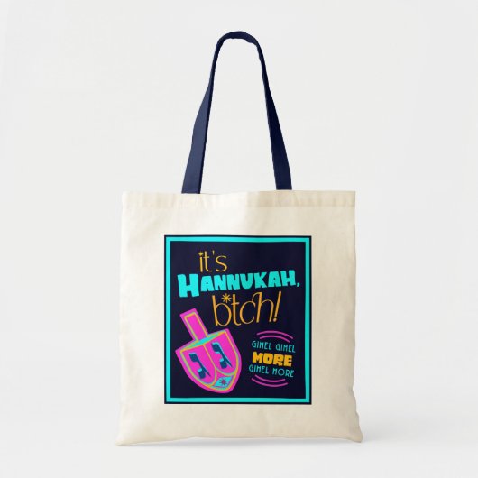 It's Hanukkah! Gimme More Britney Gimmel More! Tote Bag (Voorkant)