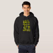 It's Hocus Pocus Time Witches Cute Halloween Hoodie (Voorkant volledig)