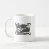 It's Hunting Season Deer Duck Dove Hunting Camo Fo Koffiemok (Links)