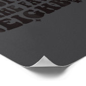 It's I'm The Favorite Neighbor Funny Groovy  Poster (Hoek)