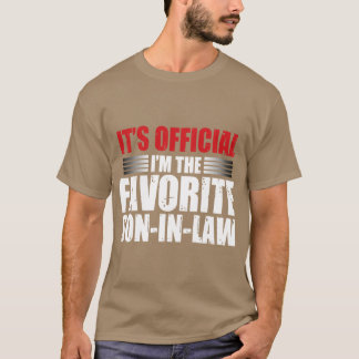 Its im the favorite soninLaw retro T-shirt