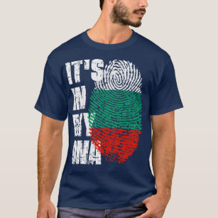 ITS IN MIJN DNA Bulgarije Vlag Jongen Meisje Gift T-shirt