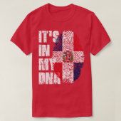 ITS IN MIJN DNA Dominicaanse Republiek Vlag Jongen T-shirt (Design voorkant)