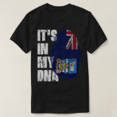 ITS IN MIJN DNA Falkland Eilanden Vlag Jongen Meis T-shirt (Design voorkant)