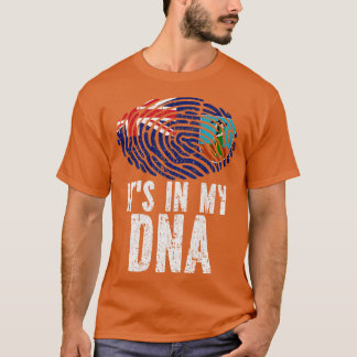 ITS IN MIJN DNA Montserrat Vlag T-shirt