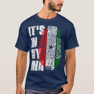 ITS IN MIJN DNA Somaliland Vlag Somalilander T-shirt