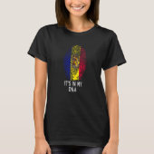 It's In My DNA Andorra Flag  Andorran Proud T-shirt (Voorkant)