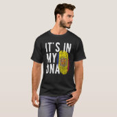 it's in my DNA Andorra flag Fingerprint T-shirt (Voorkant volledig)