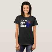 It's In My DNA Australia Flag Fingerprint Men Wome T-shirt (Voorkant volledig)