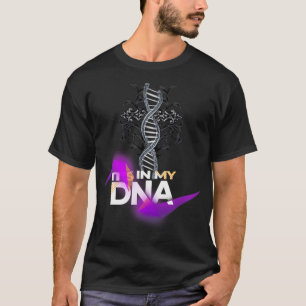 It's In My DNA Christian Religious Faith Cross Gif T-shirt