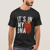 It's in my DNA DNA China Flag Fingerprints T-shirt (Voorkant)