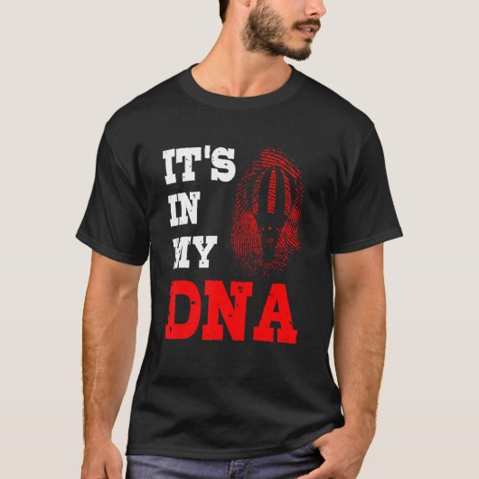 It's in my dna hot air balloon pilot t-shirt (Voorkant)