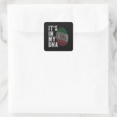 It's In My DNA - Iran Flag Vierkante Sticker (Tas)