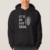 Its in My DNA Italian Flag Hoodie (Voorkant)
