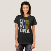 It's In My DNA Moldovan Fingerprint Proud Moldova  T-shirt (Voorkant volledig)