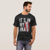 it's in my DNA Peru flag Fingerprint T-shirt (Voorkant volledig)