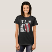 it's in my DNA Peru flag Fingerprint T-shirt (Voorkant volledig)