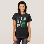 it's in my DNA Saudi Arabia flag Fingerprint T-shirt (Voorkant volledig)