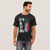 IT's IN MY DNA Sudan Flag South Sudanese T-shirt (Voorkant volledig)