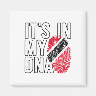 It's In My Dna Trinidad And Tobygo Flag Proud Trin Magneet