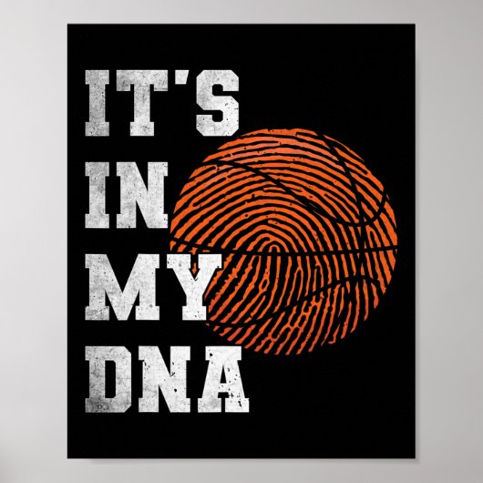 It's In My Genomic Code Sketll  Poster (Voorkant)