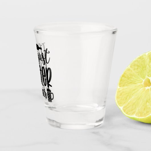 Its Just Water I Swear Funny Shot Glas (Rechts)