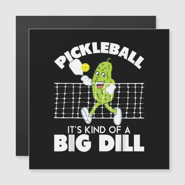It's Kind of A Big Dill - Funny Pickleball Paddle (Voorkant / Achterkant)