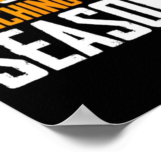 It's Marching Band Season Not Football Poster (Hoek)