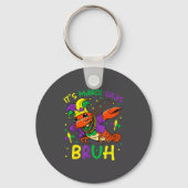 Its Mardi Gras Bruh Crayfish Dab Jester Beads Boys Sleutelhanger (Voorkant)