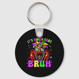 Its Mardi Gras Bruh Funny Crawfish Outfit Boys Gir Sleutelhanger