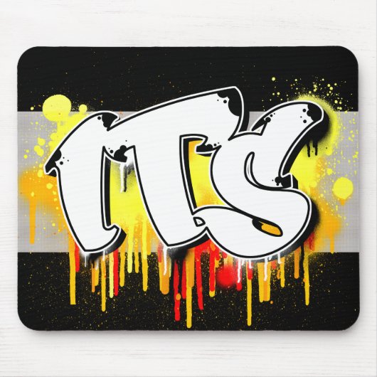 ITS Mousepad (zwart) Muismat (Voorkant)