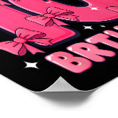 It's My 10 Birthday Coquette Bow Girl Cute 10 Year Poster (Hoek)