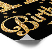 It's My 11th Golden Birthday 11 Year Old Bday Groo Poster (Hoek)