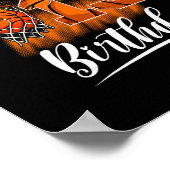 It's My 13th Birthday Sketll Theme 13 Years Old Bi Poster (Hoek)