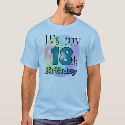 It's my 18th Birthday T-shirt (Voorkant)
