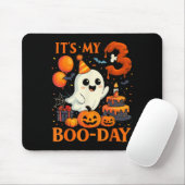It's My 3rd Boo-day Birthday Halloween Ghost 3 Yea Muismat (Met muis)