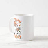 Its My 5th Birthday Funny Halloween Boo Ghost 5th  Koffiemok (Voorkant links)