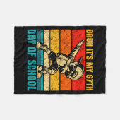 It's My 67th Day Of School Bruh Six Seven Meme Boy Fleece Deken (Voorkant (Horizontaal))