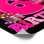 It's My 6th Birthday Black Girl 6 Year Old Melanin Poster (Hoek)