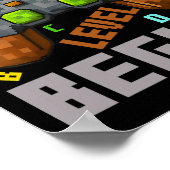 It's My 6th Birthday Pixel Gaming Controller 6 Yea Poster (Hoek)