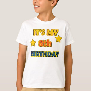It's my 8th Birthday T-shirt