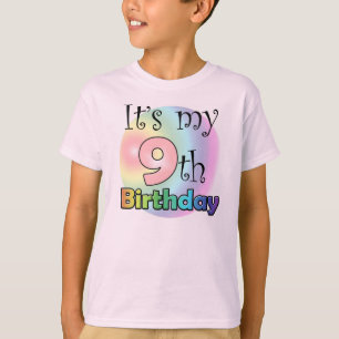 It's my 9th Birthday (girl) T-shirt